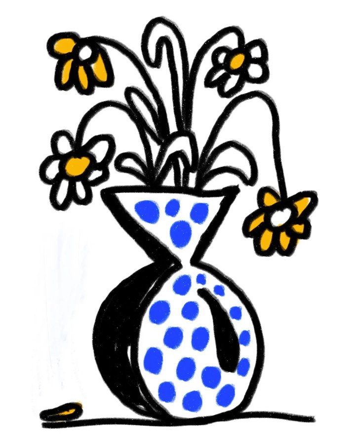 Virág illustration